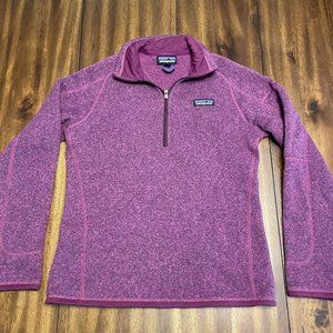 Patagonia Women’s Full Zip Better Sweater Jacket Size S Purple